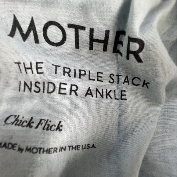 Mother - THE TRIPLE STACK INSIDER ANKLE - CHICK FLICK - 25 - Picture 5 of 6